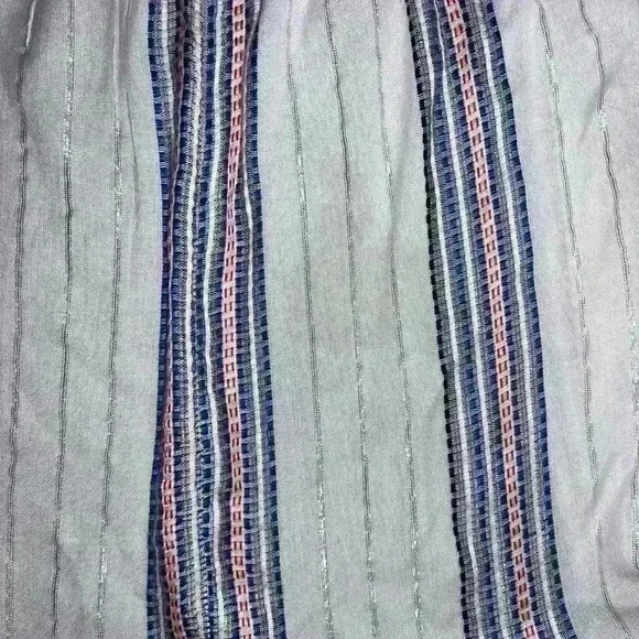 Sim & Sam Kimono L/XL Striped Coastal Boho Bohemian Summer - Picture 7 of 8